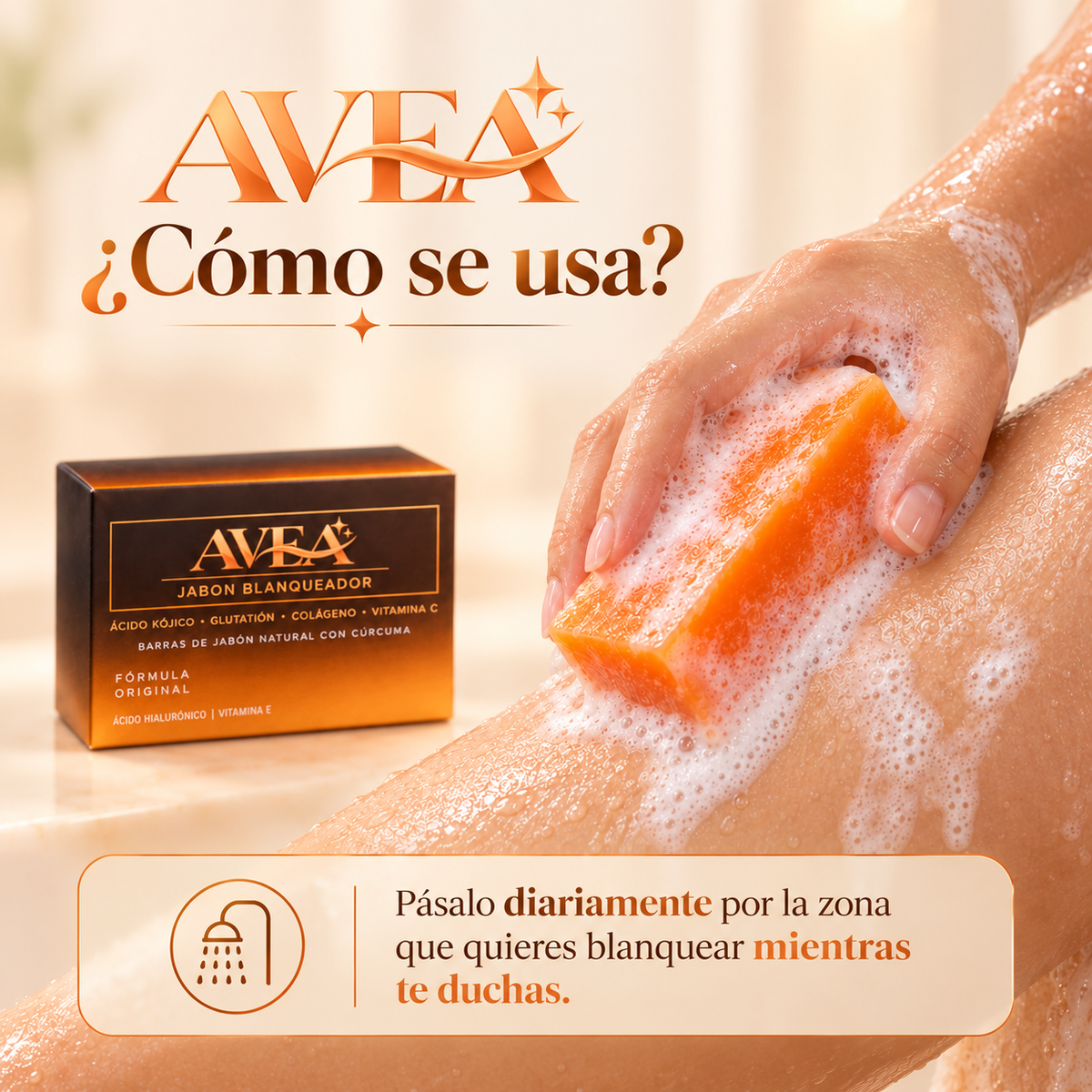 ¿Tienes la piel más oscura en algunas zonas? - Avea blanquea tu piel en solo 4 semanas
